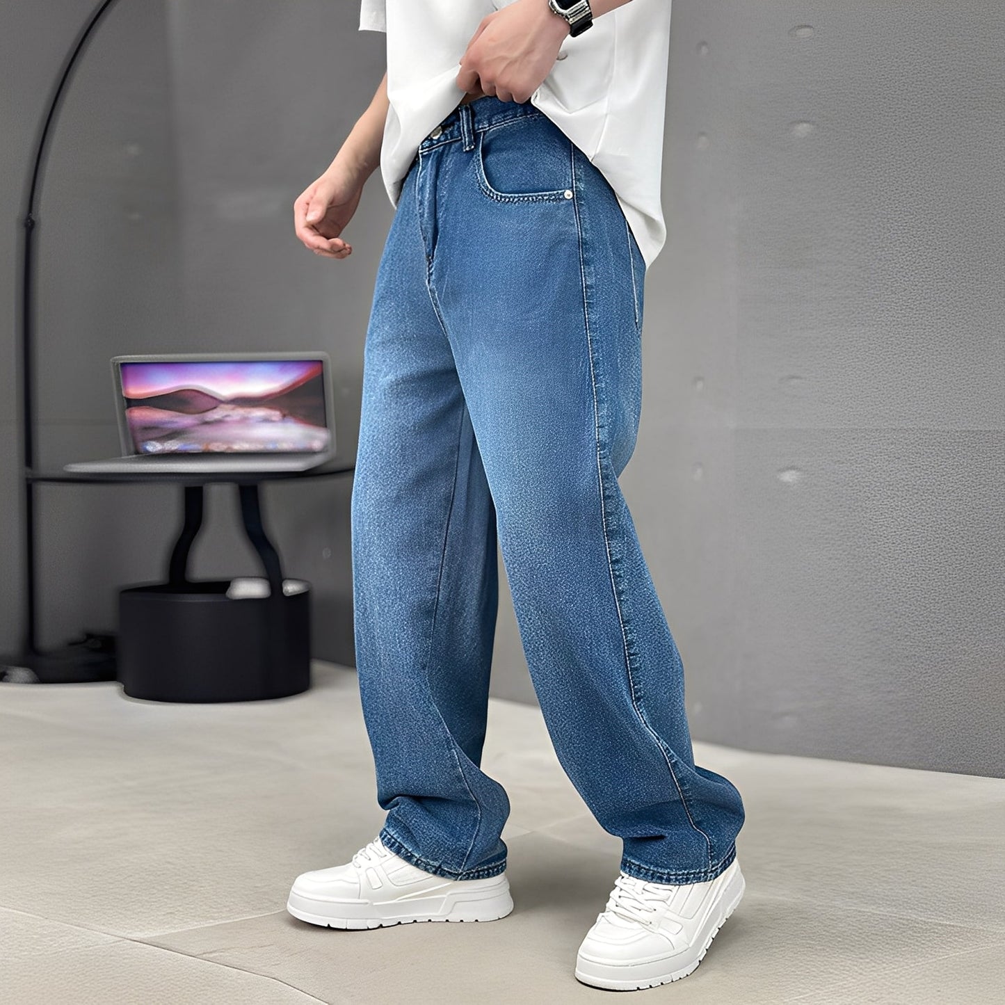 Wendell - Trendige Herrenjeans mit bequemer Passform