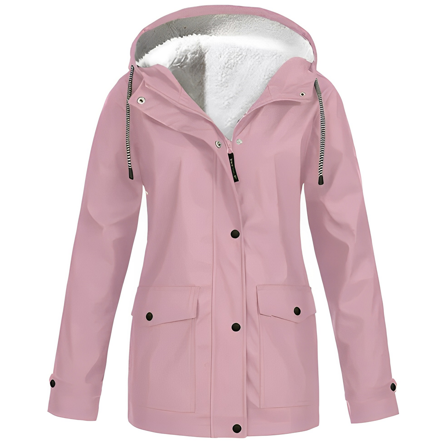 Sherlyn - Damen-Outdoormantel mit Kapuze und kuscheligem Innenfutter
