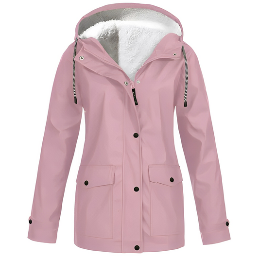 Sherlyn - Damen-Outdoormantel mit Kapuze und kuscheligem Innenfutter
