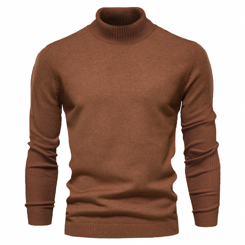 Jeremie - Bequemer, warmer Rollkragenpullover für Herren