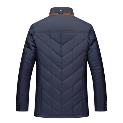 Rodney – Modische, warme Männerjacke mit Knöpfen
