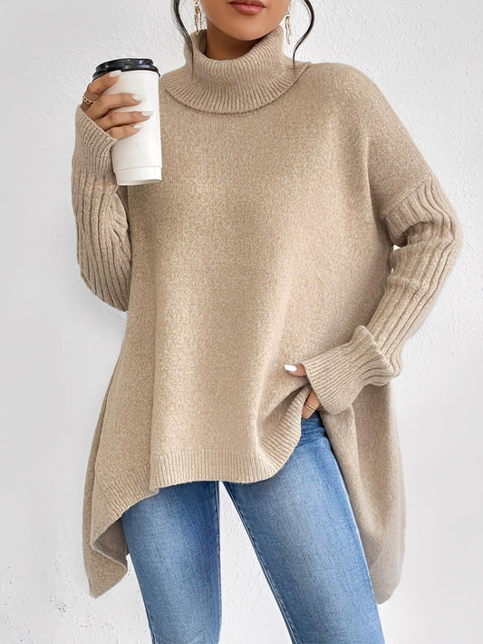 Jessica - Komfortabler Kaschmir-Rollkragenpullover für Damen