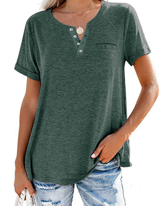 Élodie – Damen T-Shirt mit kurzen Ärmeln