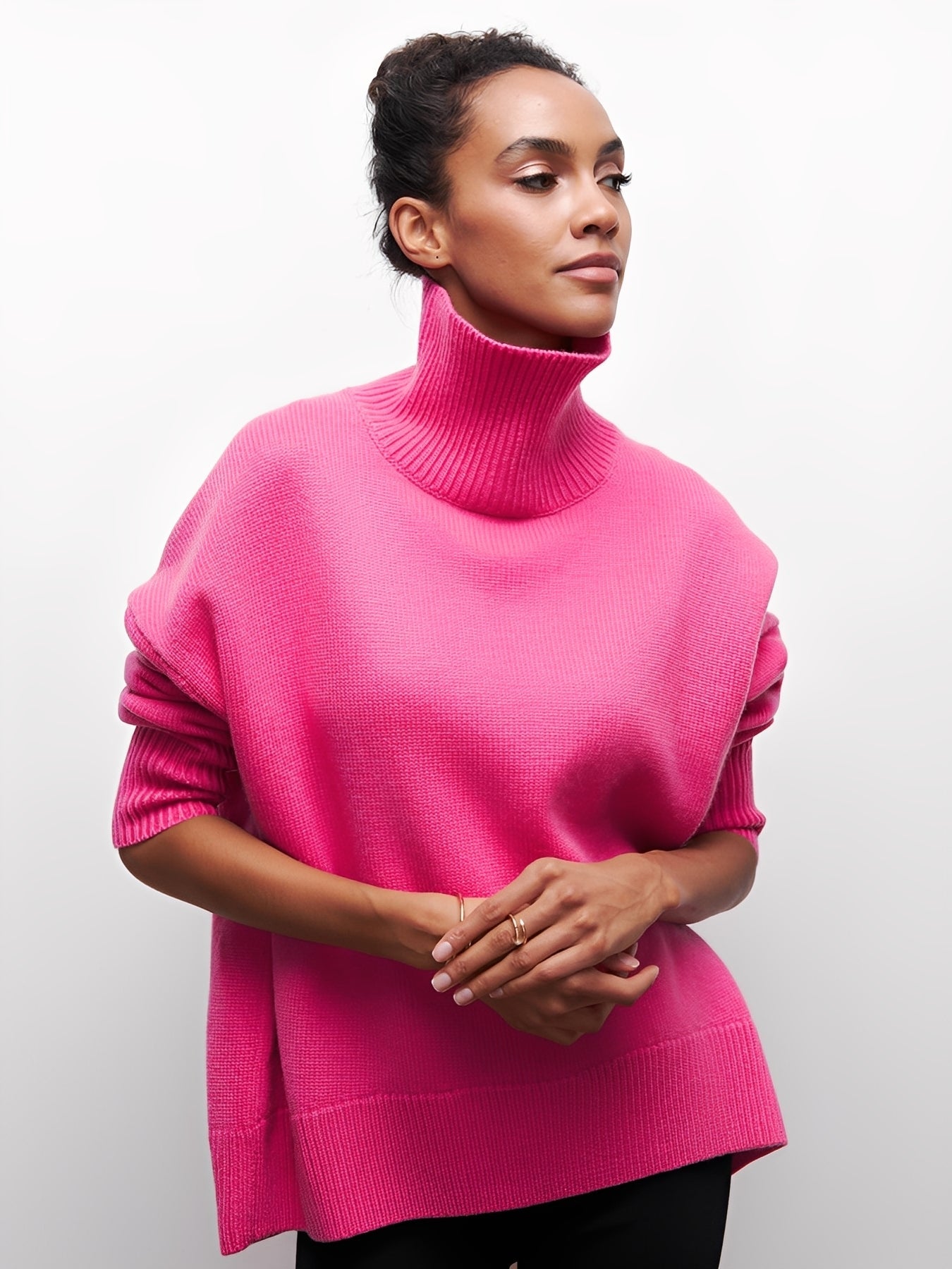 Marva - Eleganter Damenrollkragenpullover, der wärmt