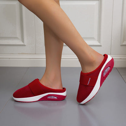 Wendi - Orthopädische Slipper-Keilsandalen für Damen