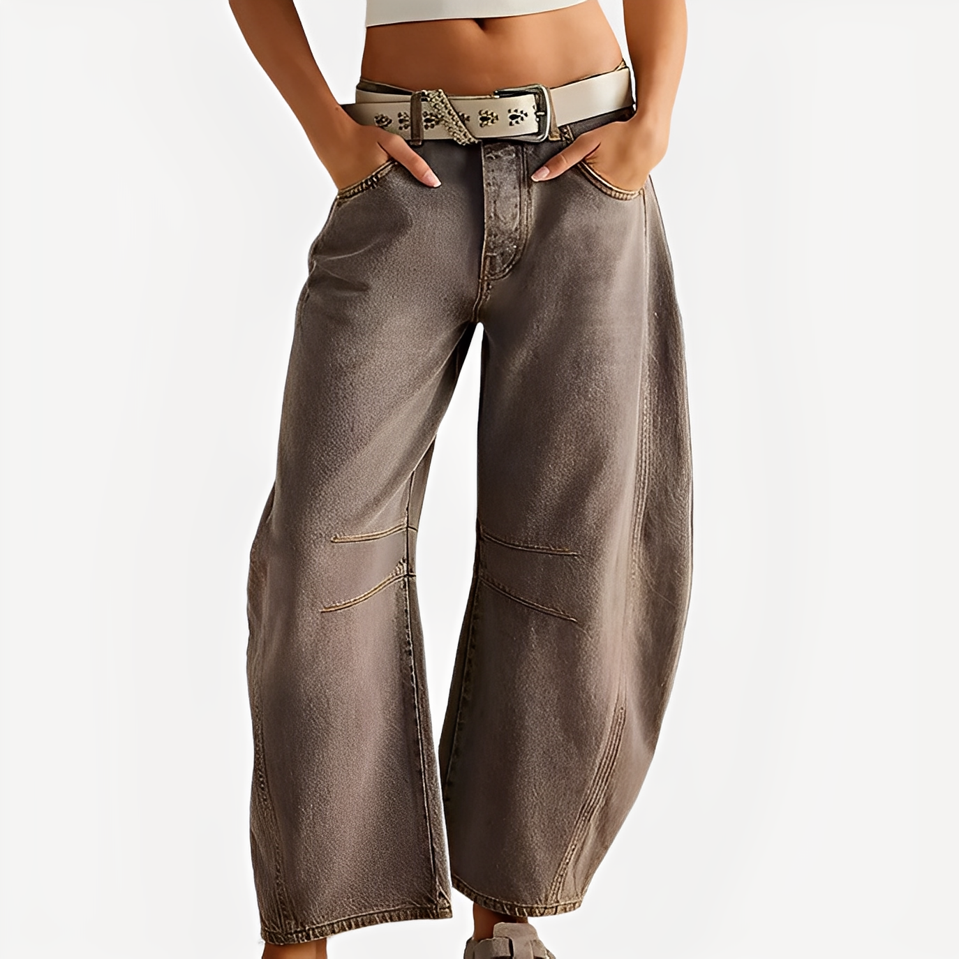 Celestine - Damen-Jeans im weiten, klassisch inspirierten Stil