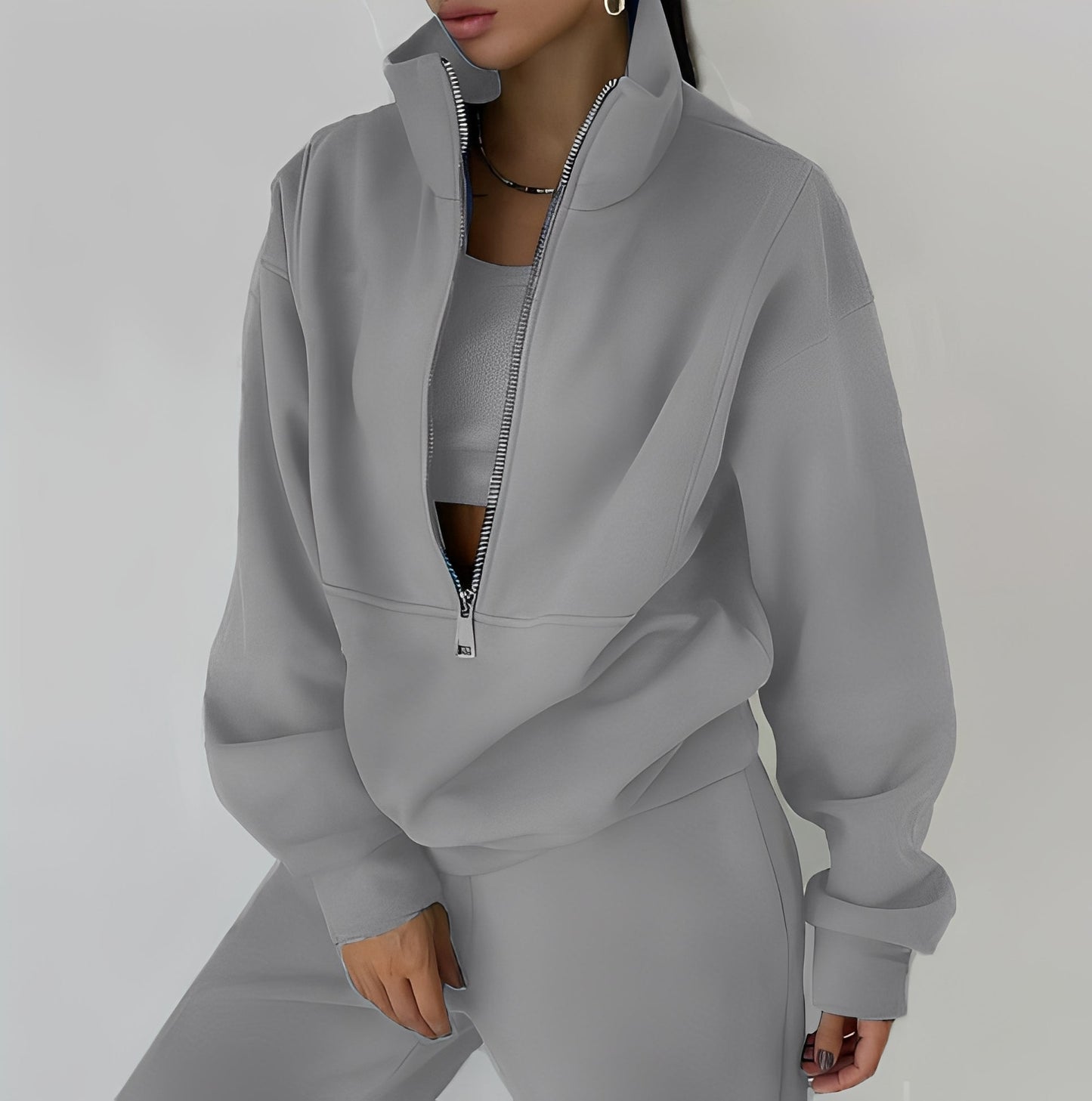 Mélissa - Bequemes lockeres Frottee-Set, zweiteilig