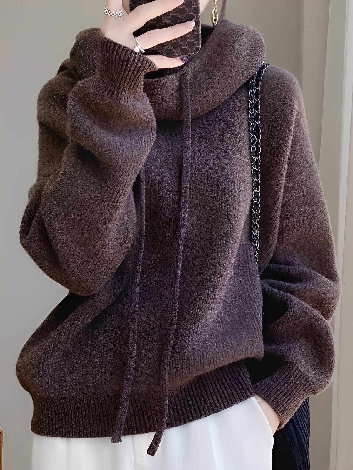 Roxane - Warmer, weicher Woll-Hoodie für Frauen