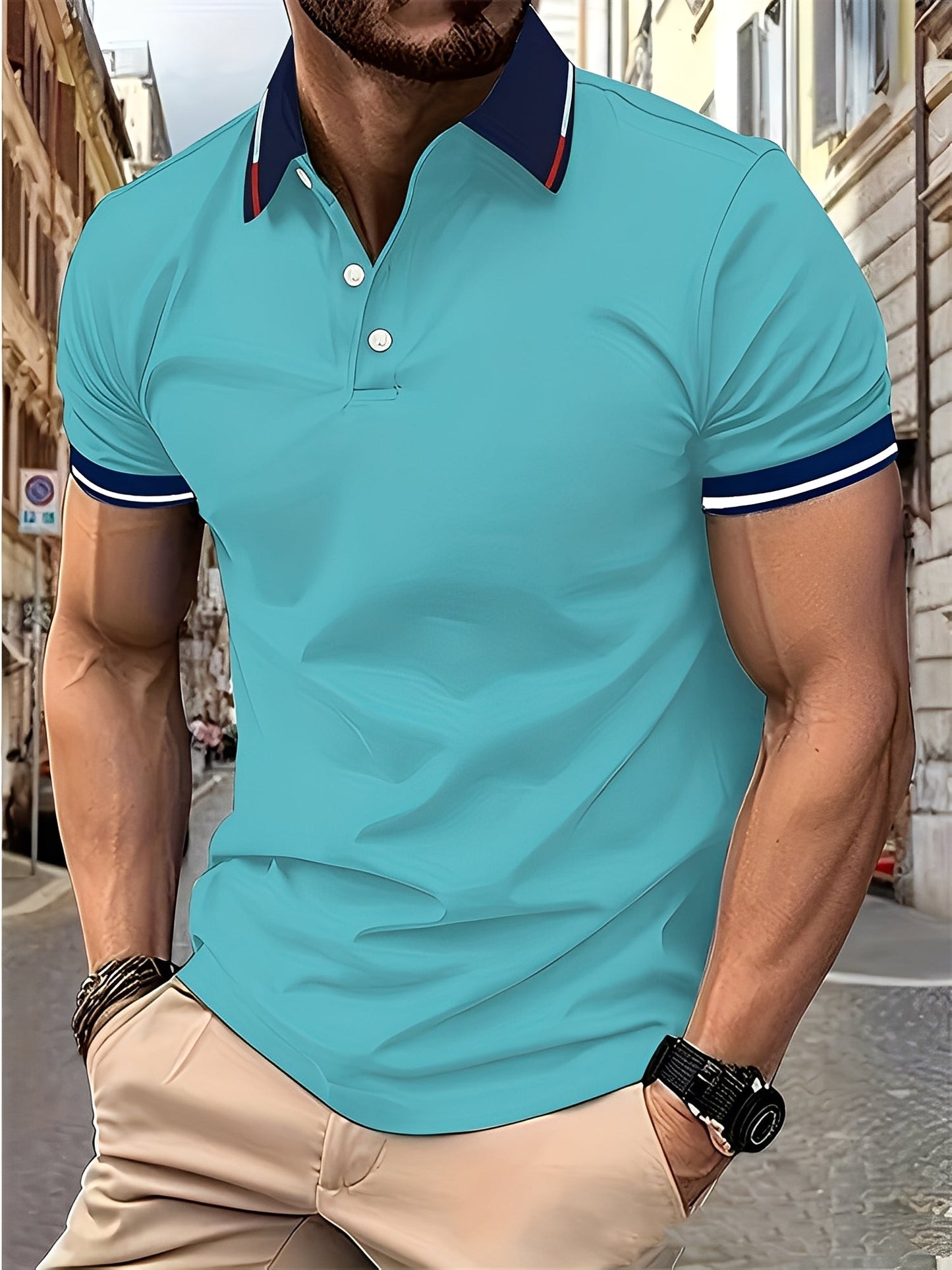 Raymund - Trendiges Herren-Poloshirt