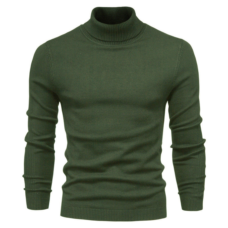 Jeremie - Bequemer, warmer Rollkragenpullover für Herren
