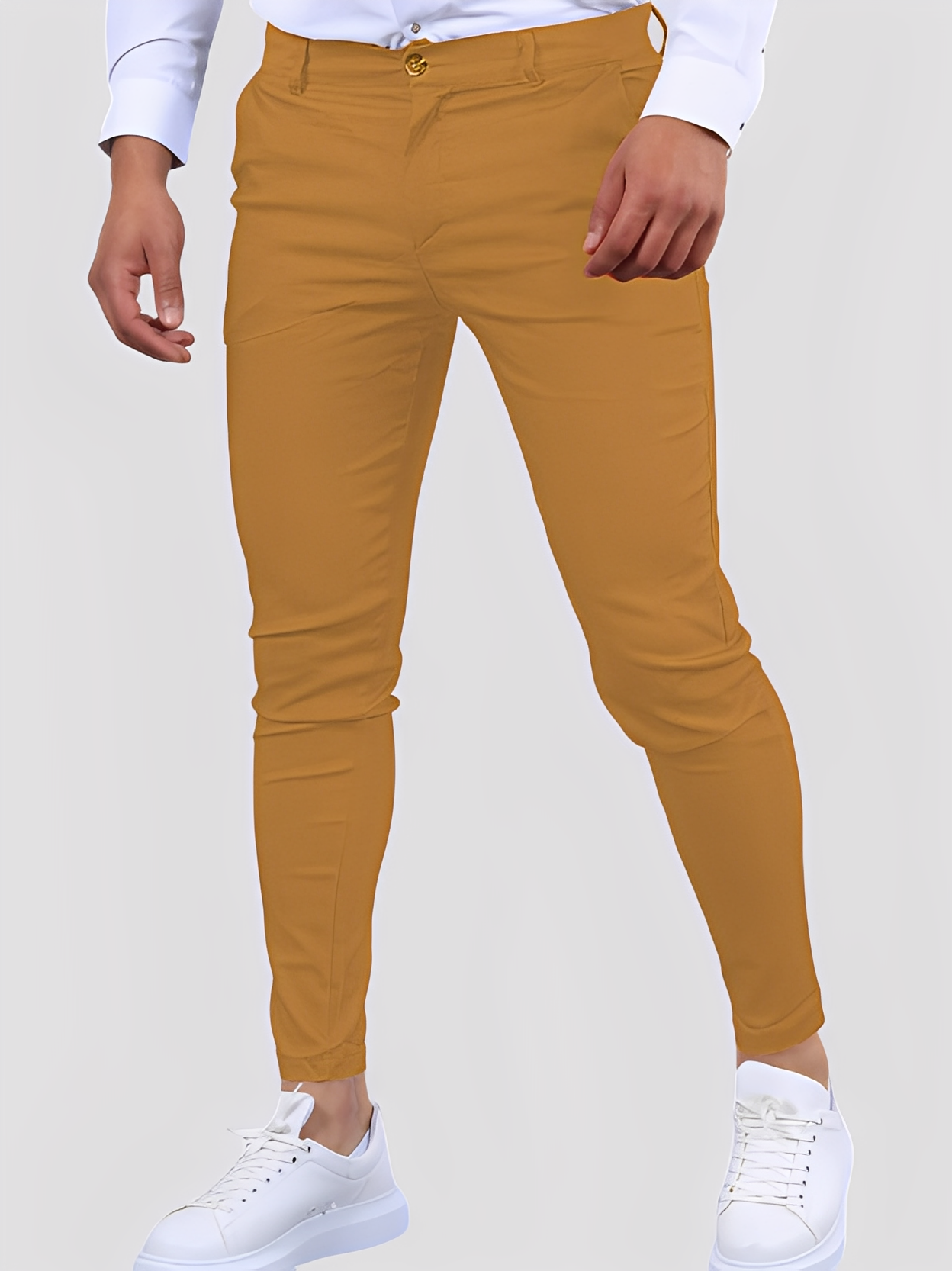 Shelton - Bequeme, dehnbare Herrenhose im schmalen Schnitt