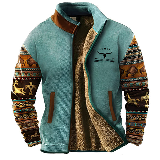 Todd - Elegante, warme Herren-Fleecejacke