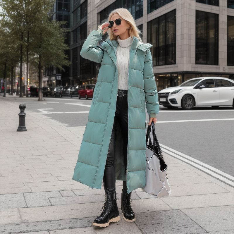 Paris – Weite Winterjacke Lang
