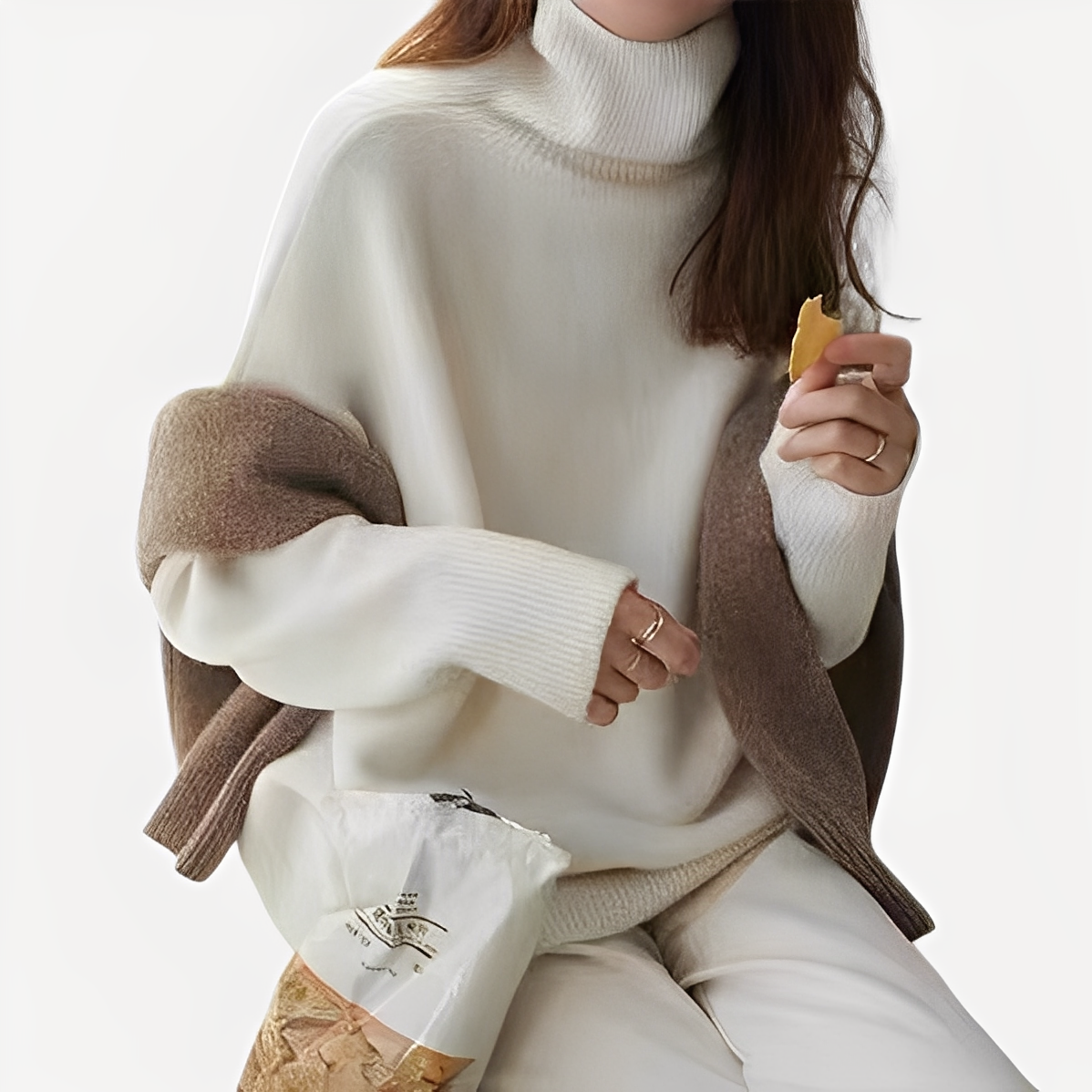 Amilia - Eleganter und lässiger Rollkragenpullover für Damen