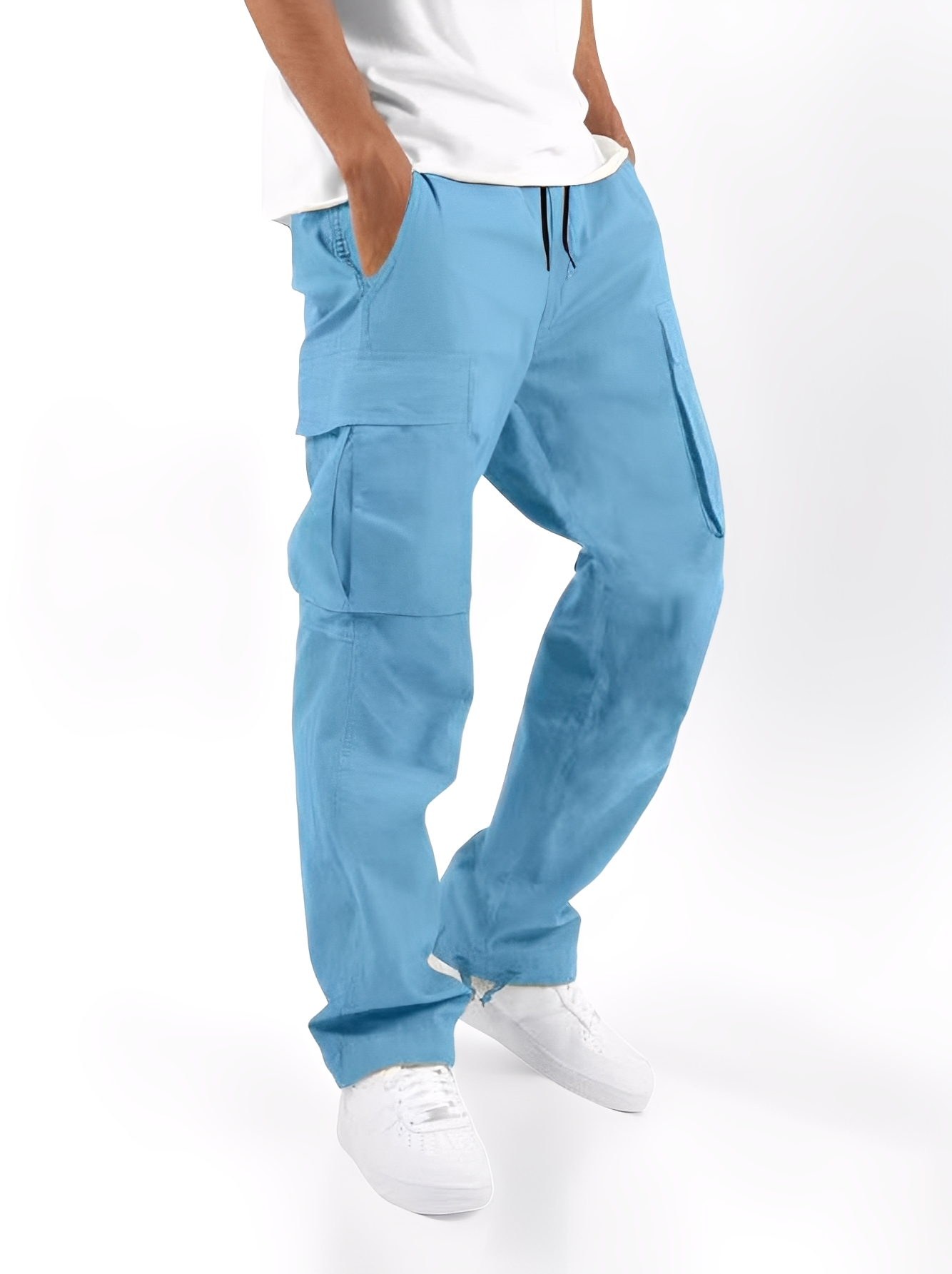 Cooper - Bequeme Herren-Cargohose mit Kordelzug