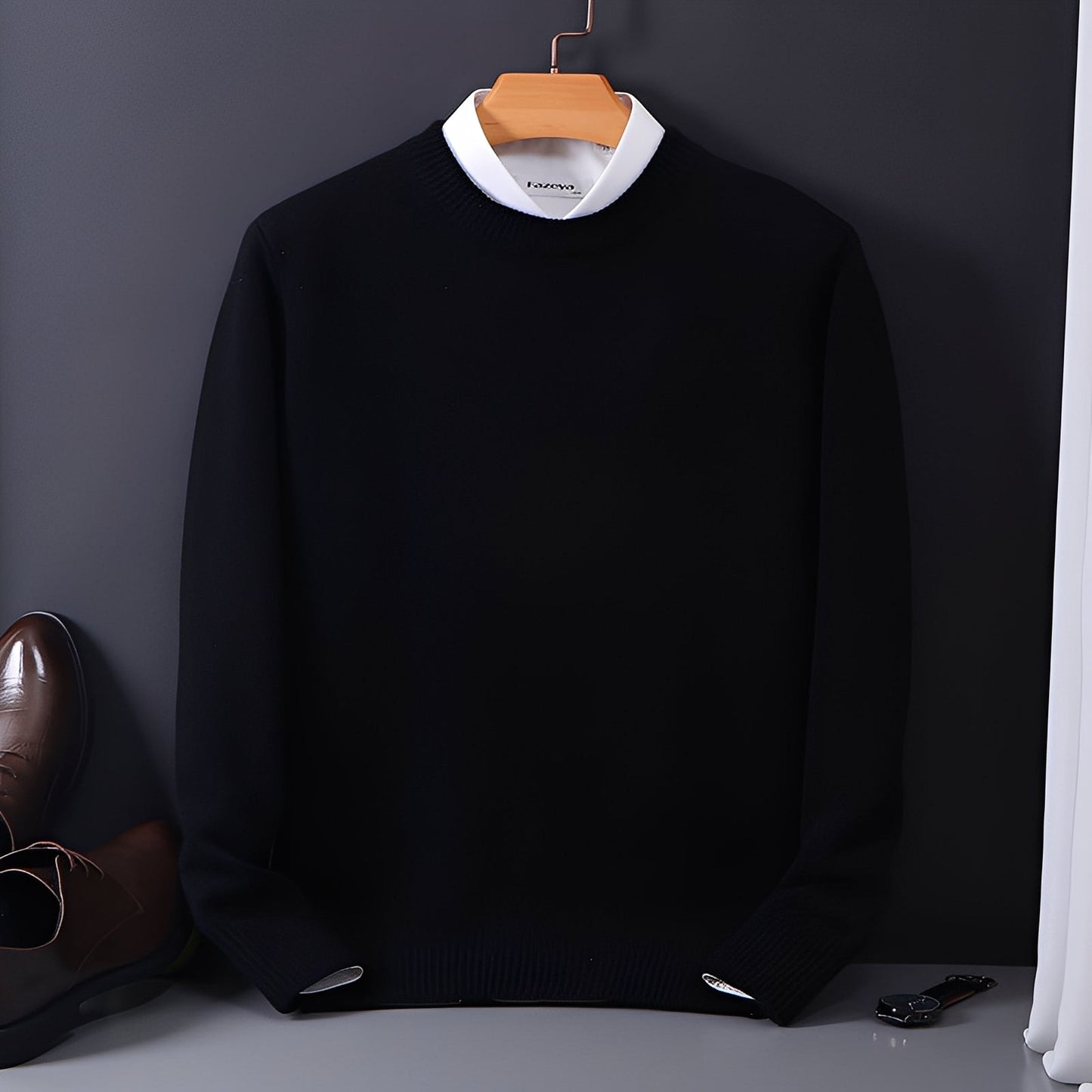 Inigo - Eleganter, bequemer Kaschmirpullover für Männer