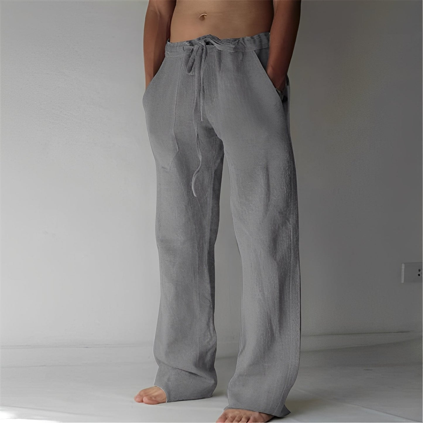 Martin - Bequeme, lockere Leinenhose für Herren