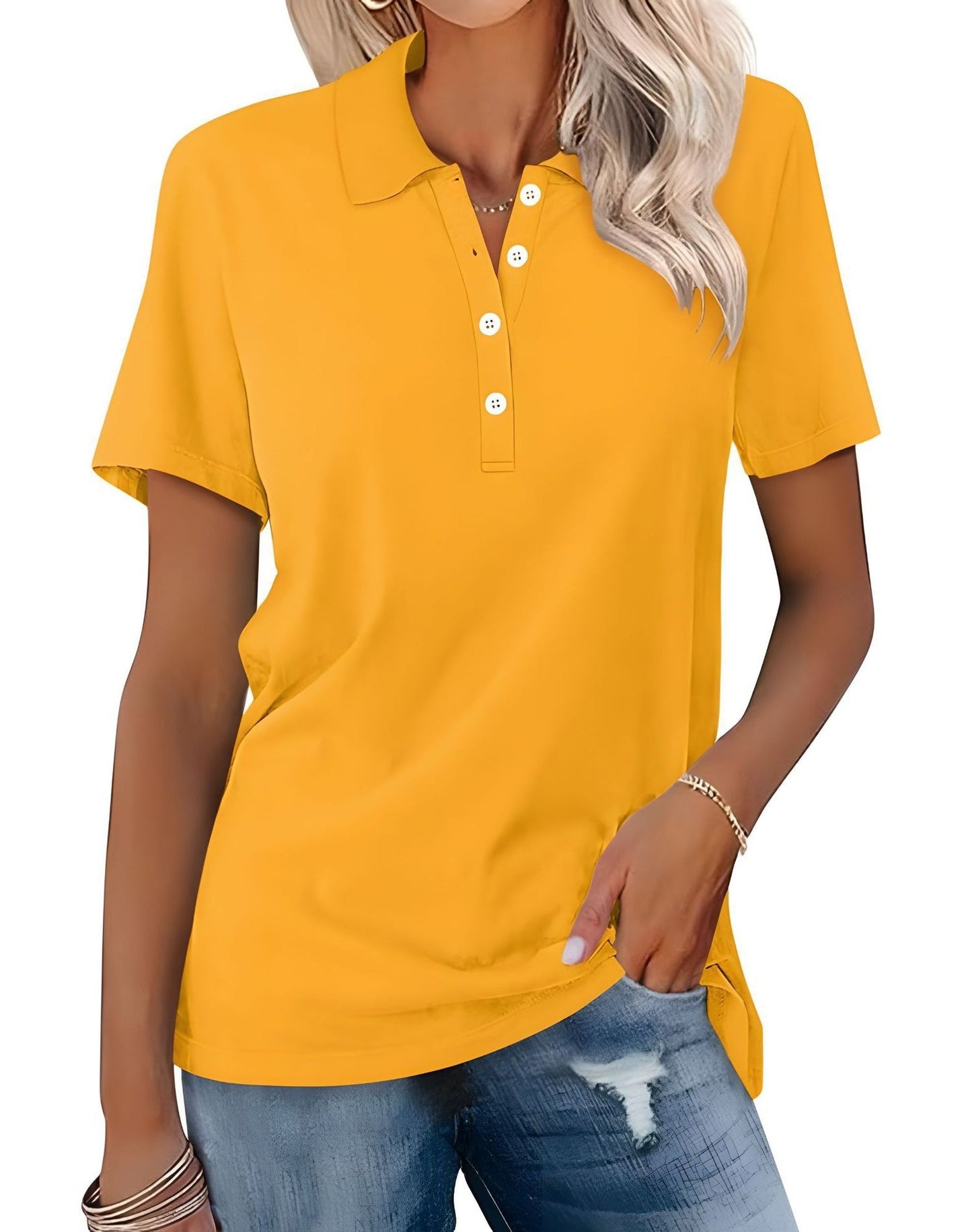 Stella - Angenehm eng geschnittenes Poloshirt für Damen