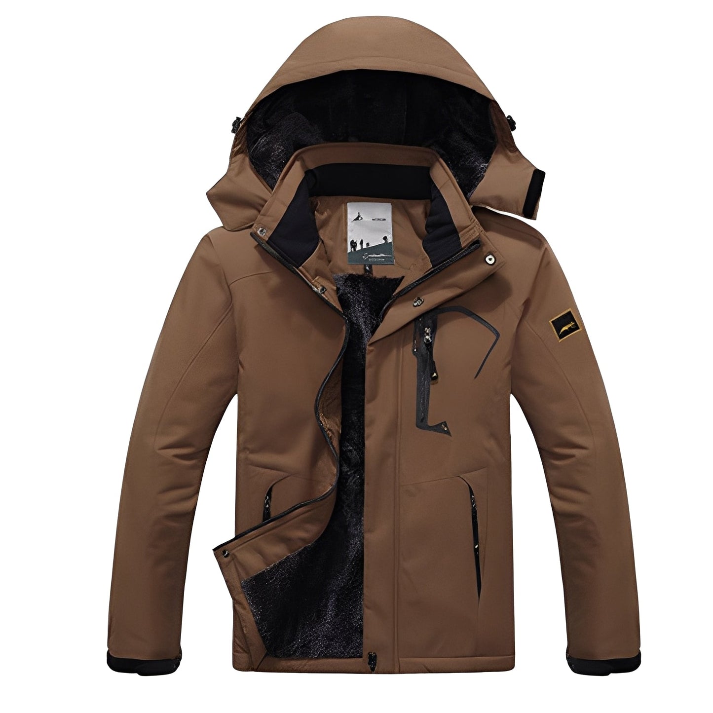Maynard - Stilvolle Herren-Hoodie-Jacke mit Windschutz