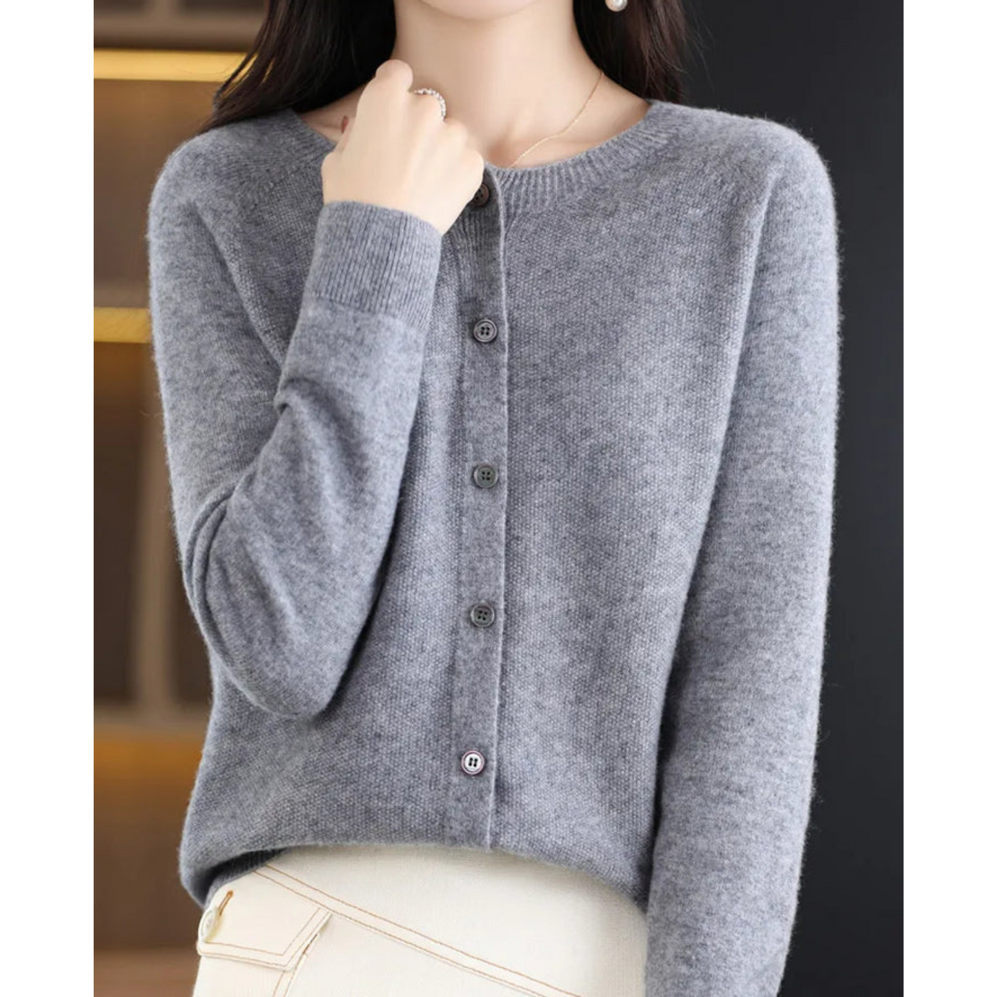 Aubry – Cozy, soft knitted jacket