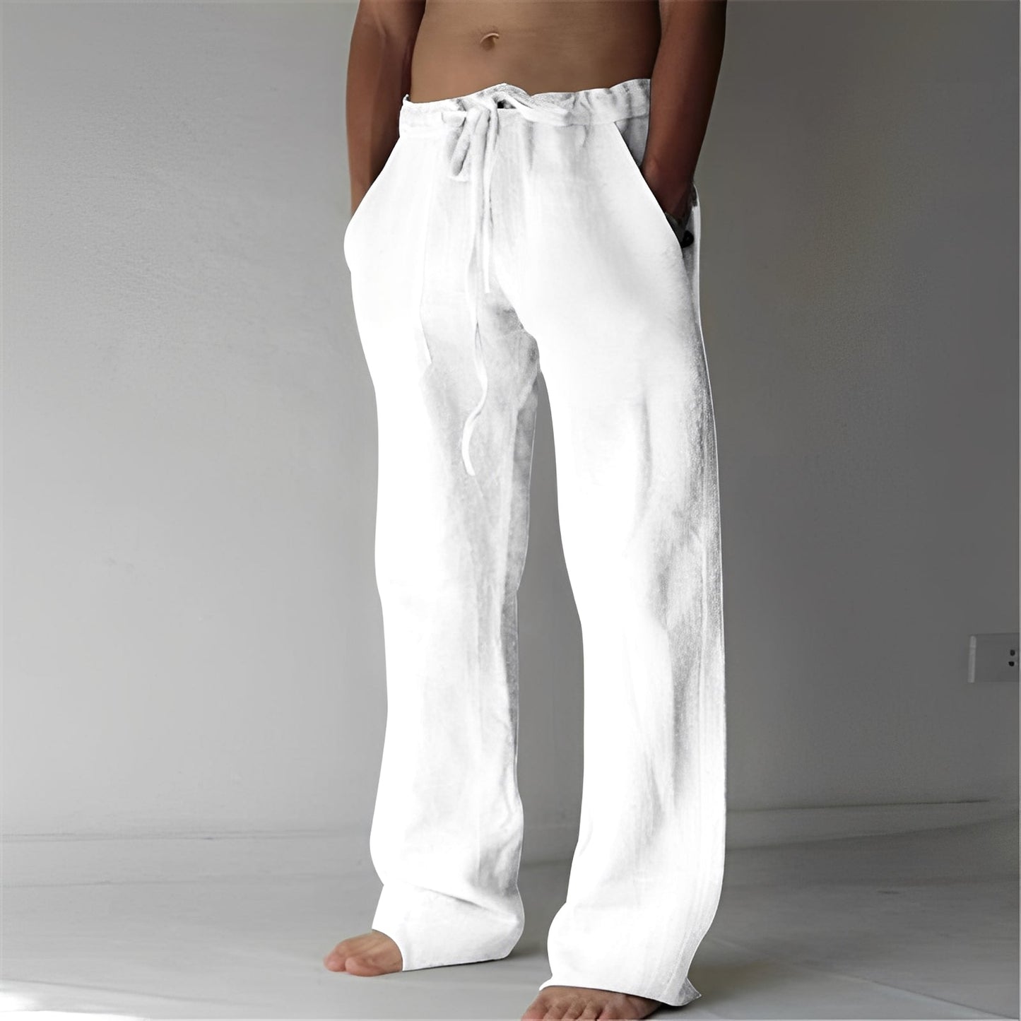 Martin - Bequeme, lockere Leinenhose für Herren