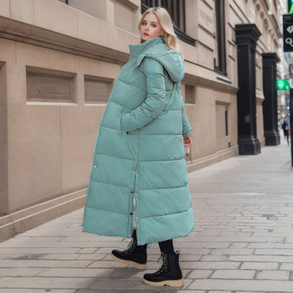 Paris – Weite Winterjacke Lang