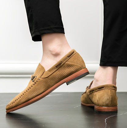 Wesley - Stilvolle Wildlederloafer für Herren