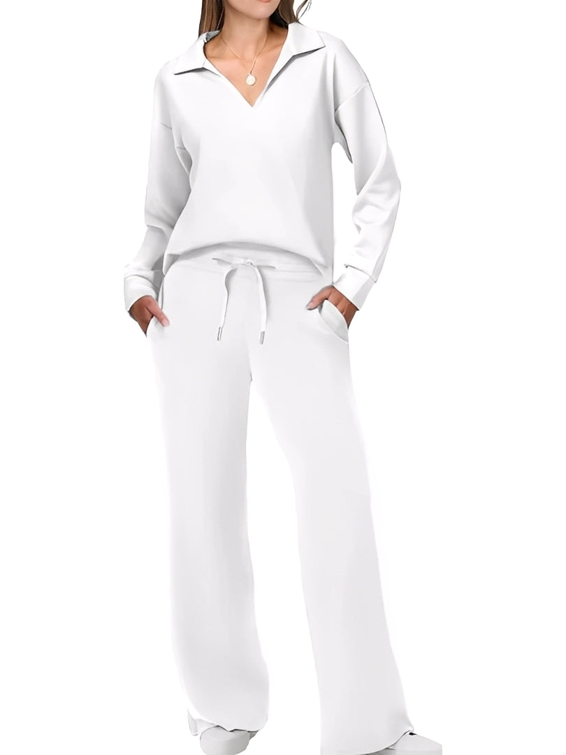 Justina - Komfortables Damen-Set mit Pullover und Hose