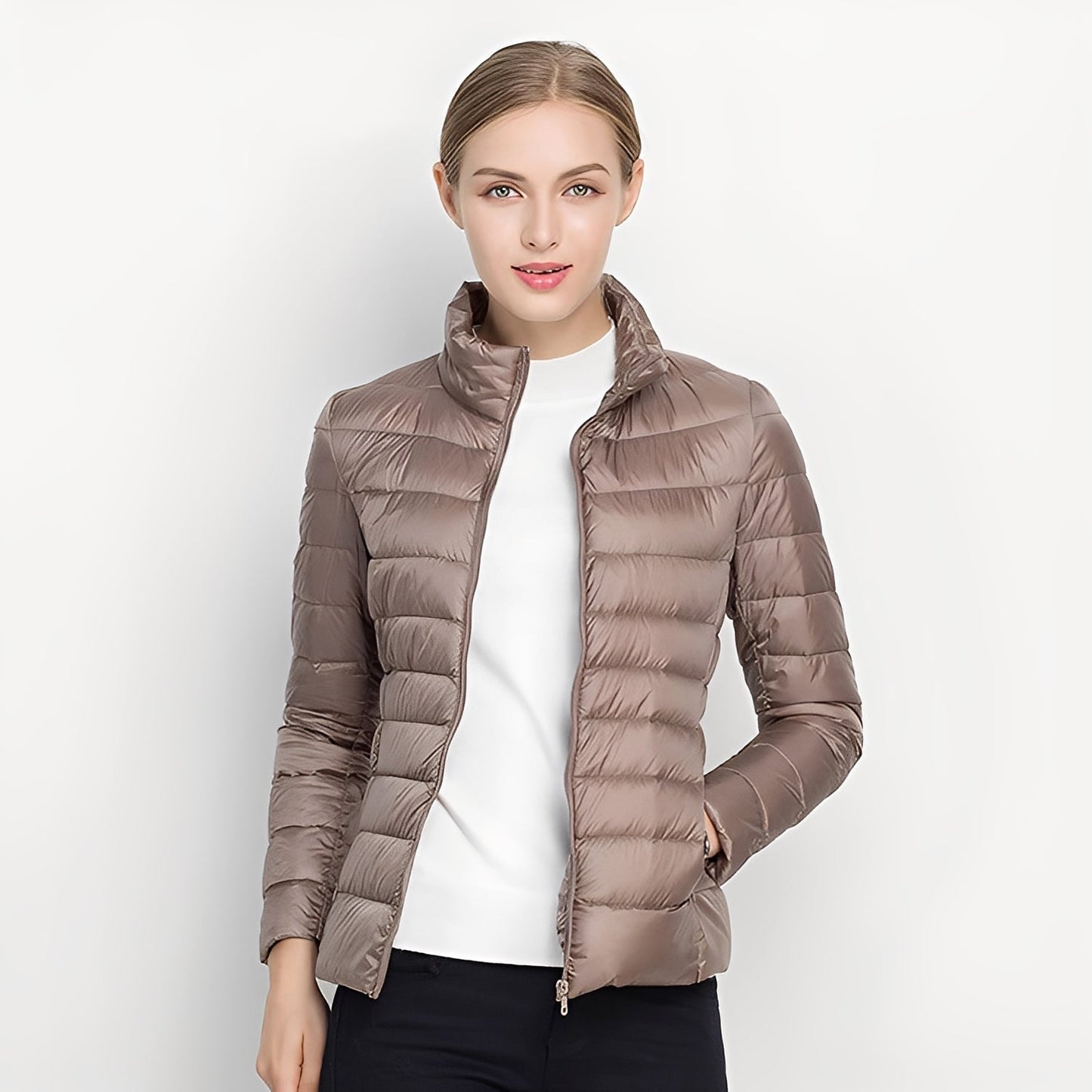 Bethel - Eng geschnittene warme Damen-Steppjacke