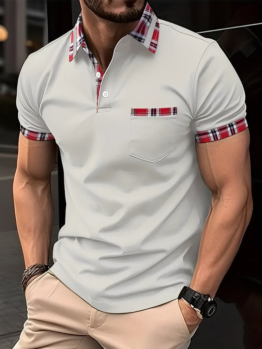 Ryker - Stilvolles Herren-Poloshirt mit Brusttasche