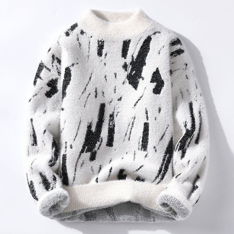 Damian - Trendiger Herren-Fleecepulli