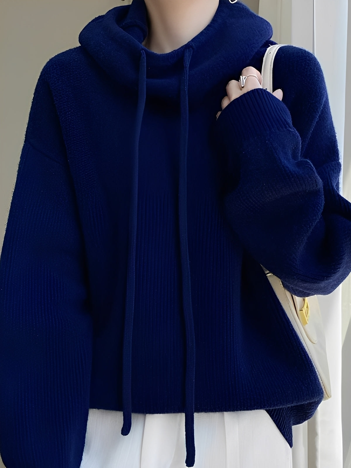 Roxane - Warmer, weicher Woll-Hoodie für Frauen
