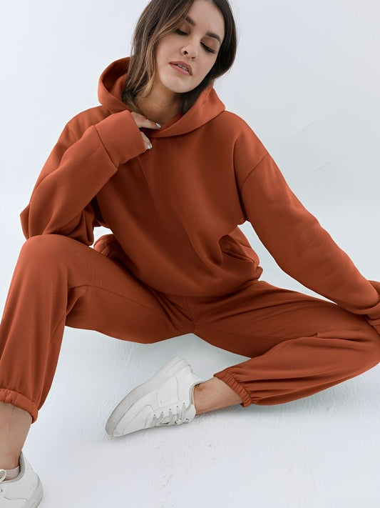 Jasmine - Bequemes Damen-Jogging-Set mit Kapuze