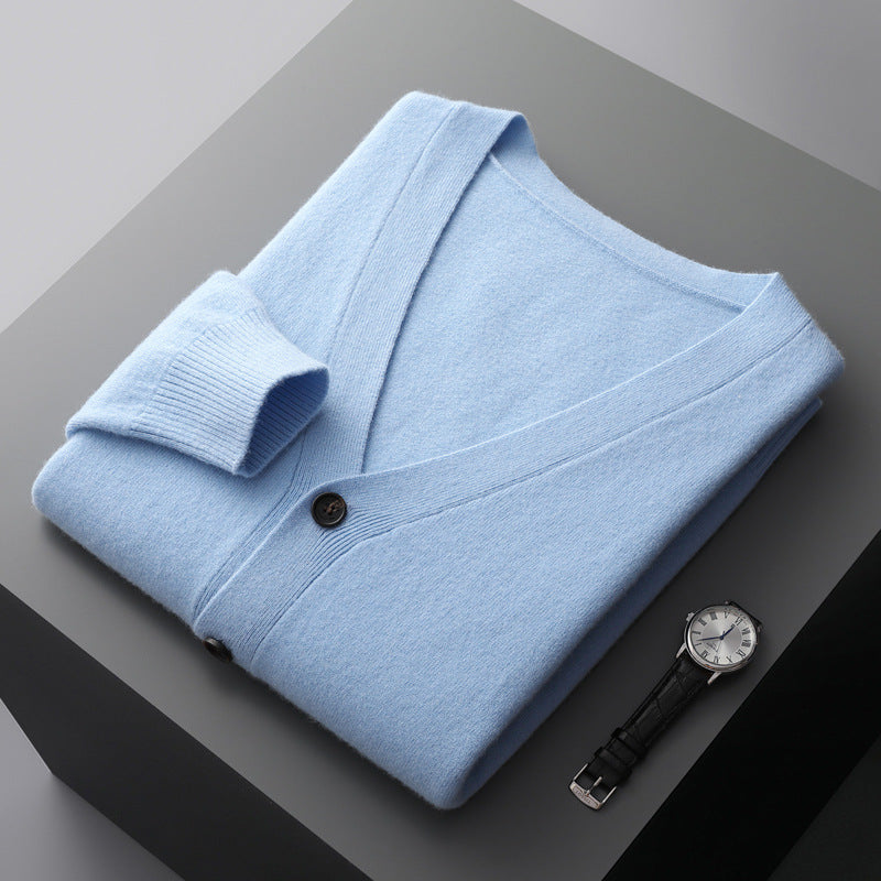 Anton - Moderner Wollcardigan für Herren