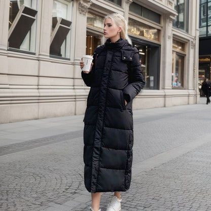 Paris – Weite Winterjacke Lang