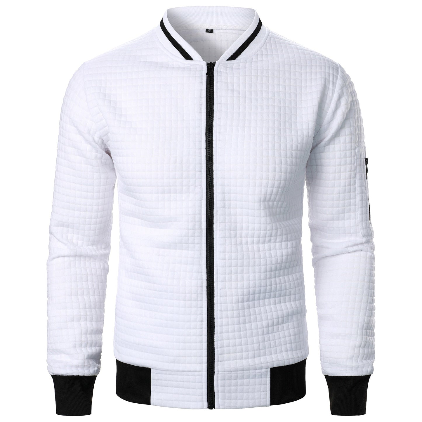 Malcom - Moderner Herrenpullover mit Reißverschluss