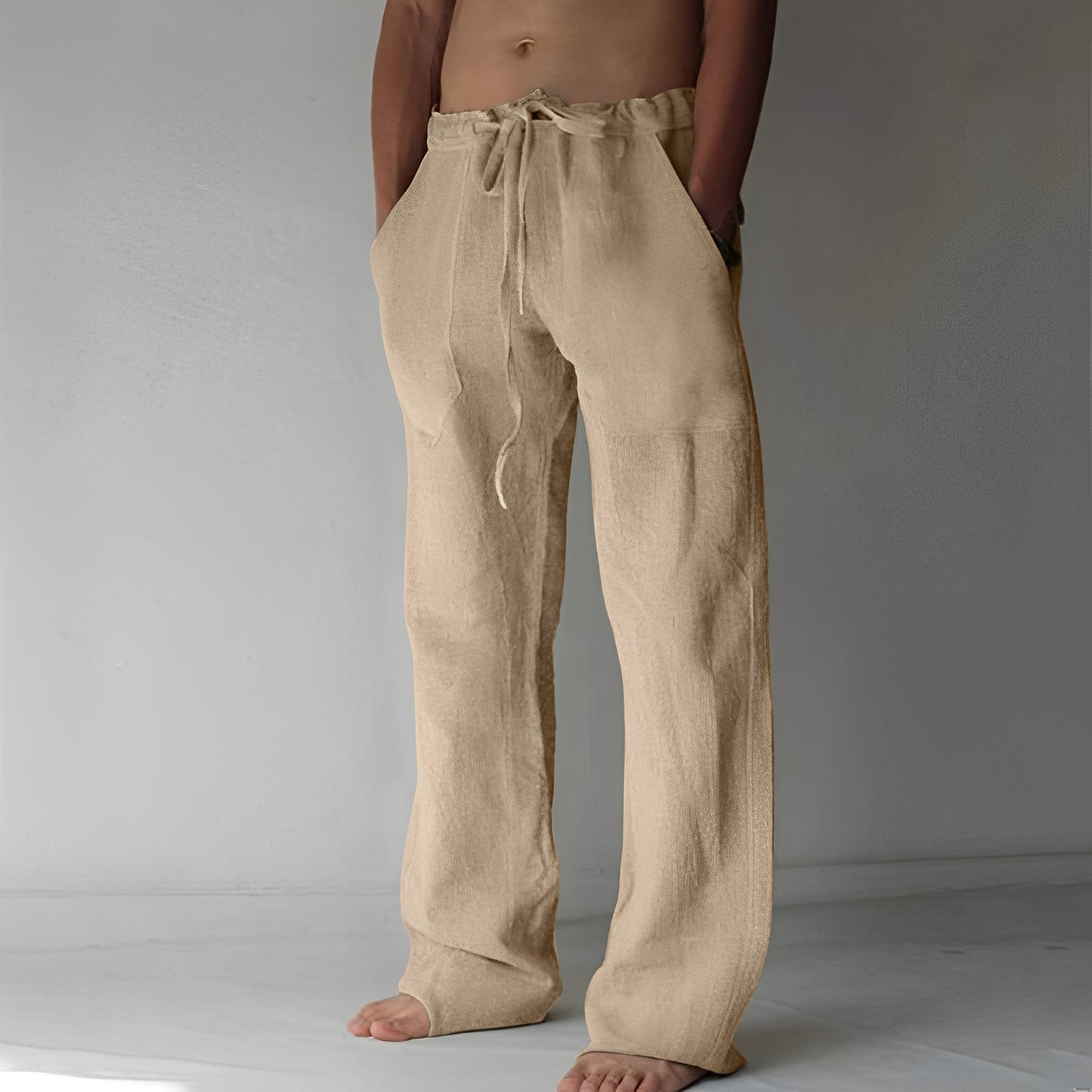 Martin - Bequeme, lockere Leinenhose für Herren