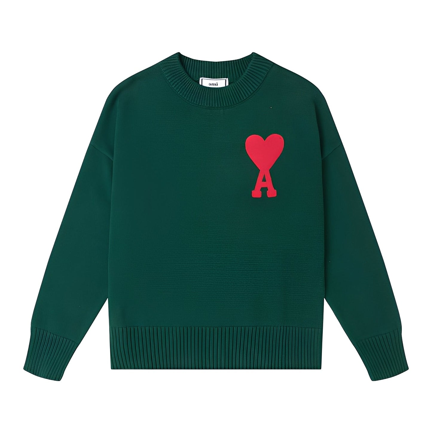 Darden - Einfacher Sweater für Herren mit Herzmotiv
