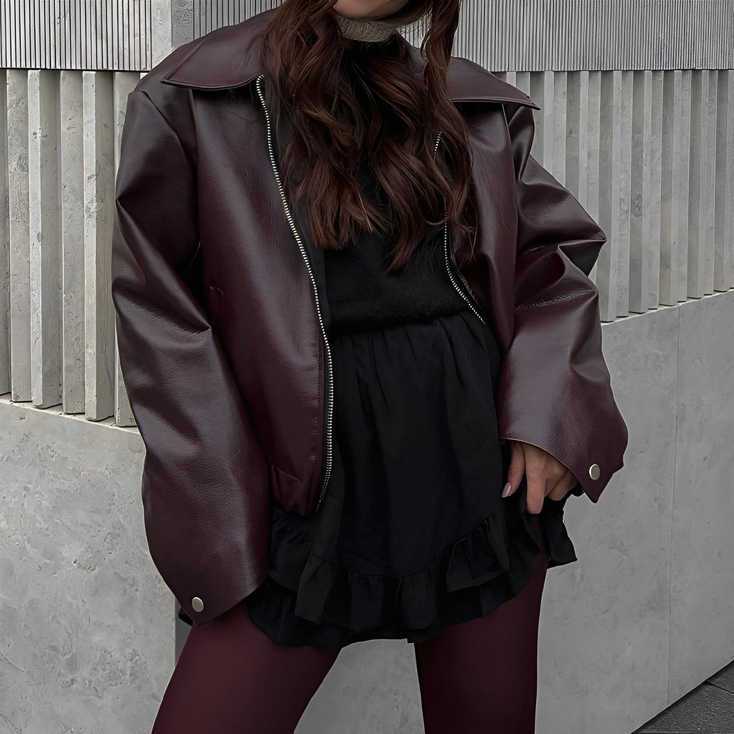 Cadence - Eleganter, lässiger Straßenmantel für Frauen