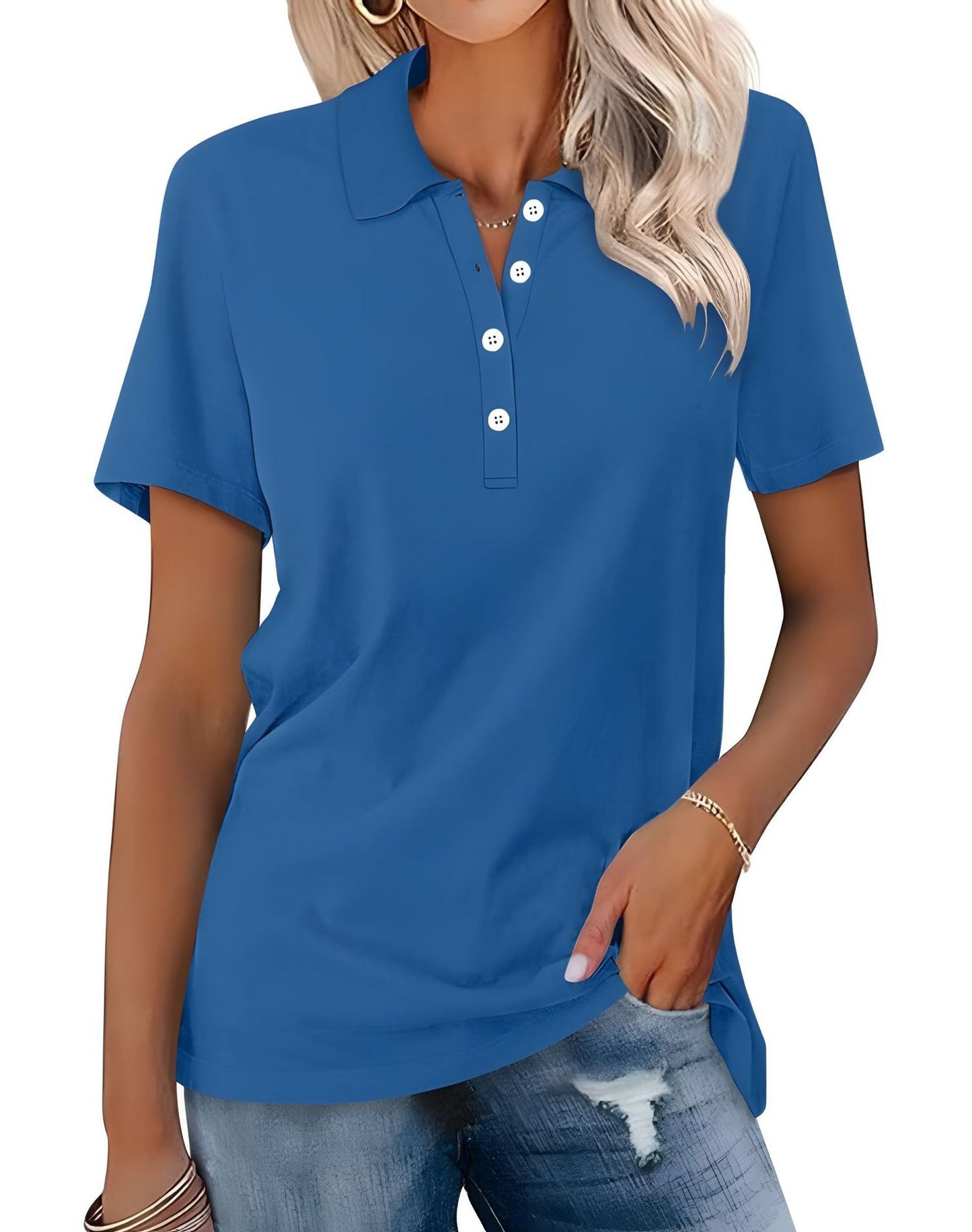 Stella - Angenehm eng geschnittenes Poloshirt für Damen