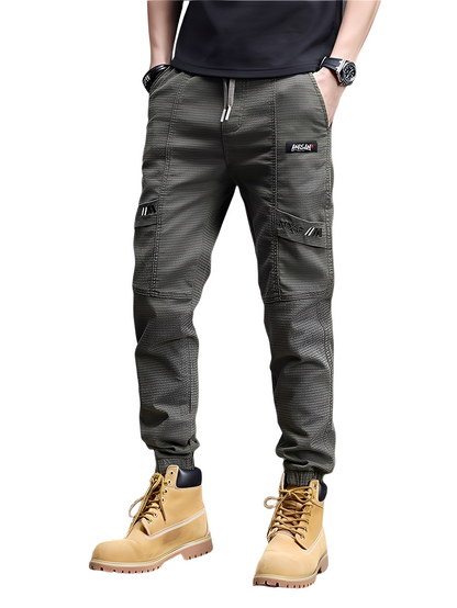Alvin - Moderne Herren Jogginghose mit Stretch und Kordel
