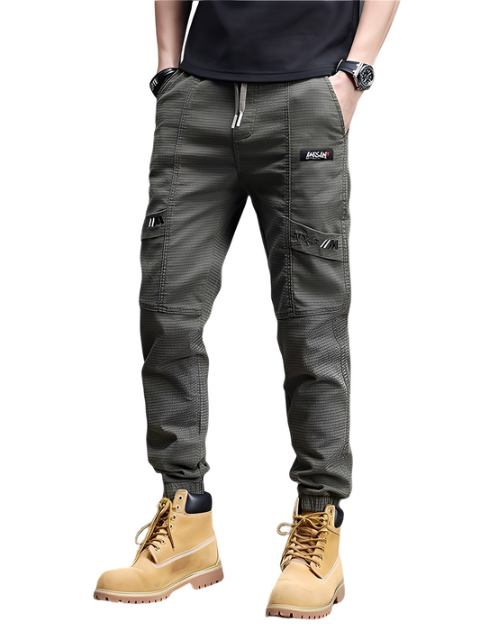 Alvin - Moderne Herren Jogginghose mit Stretch und Kordel