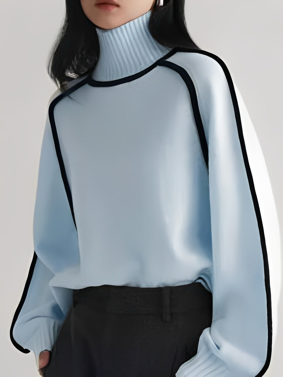 Michelle - Eleganter Rollkragenpullover für Damen