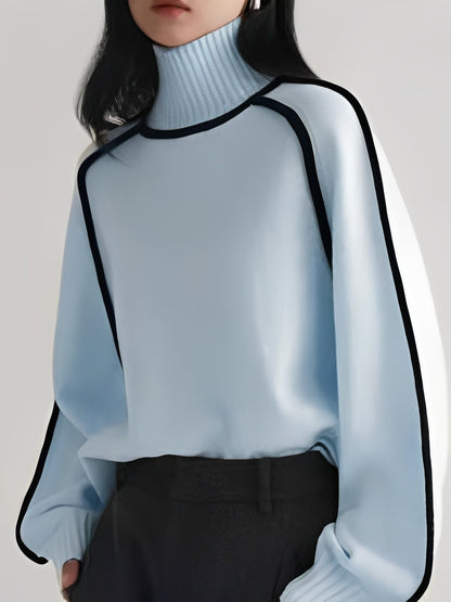 Michelle - Eleganter Rollkragenpullover für Damen