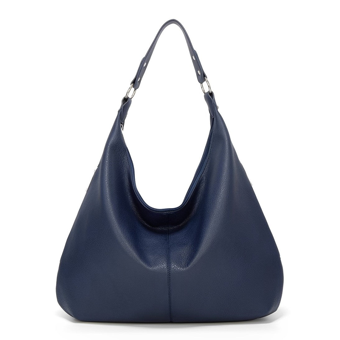 Alva – Große Schultertasche Unifarben