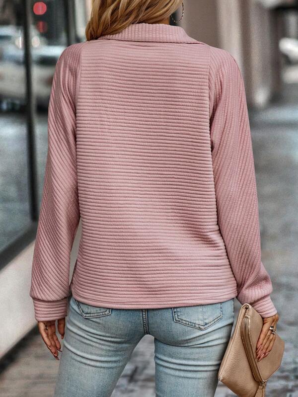 Vina – Schicker Pulli mit halbem Reißverschluss