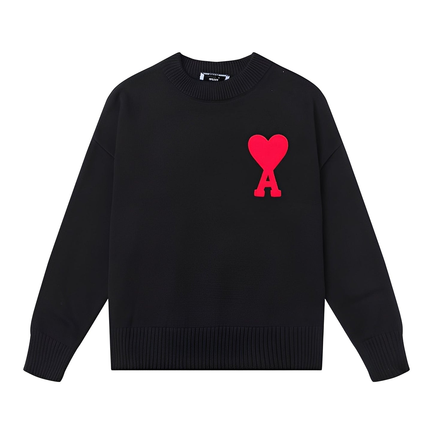 Aurélia - Damenpullover mit herzförmigem Strickmuster