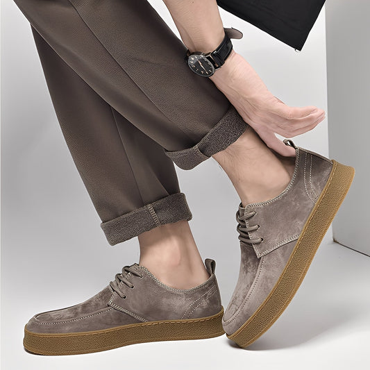 Sylvan - Elegante, schlichte Wildleder-Herrensneaker