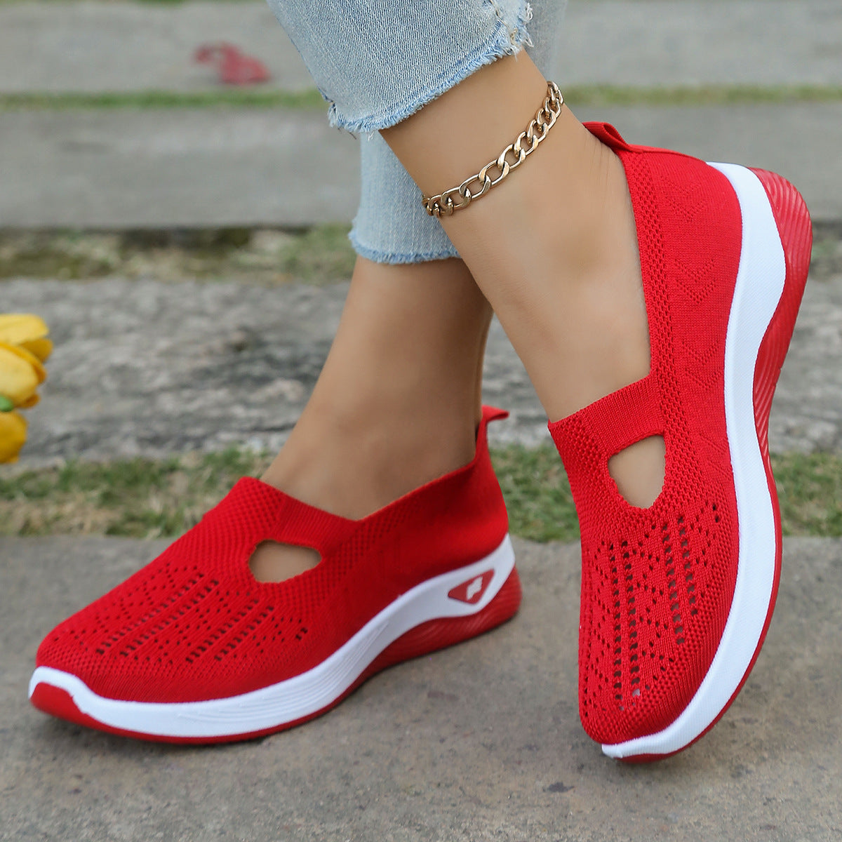 Jacquetta - Komfortable, luftdurchlässige Damenschuhe