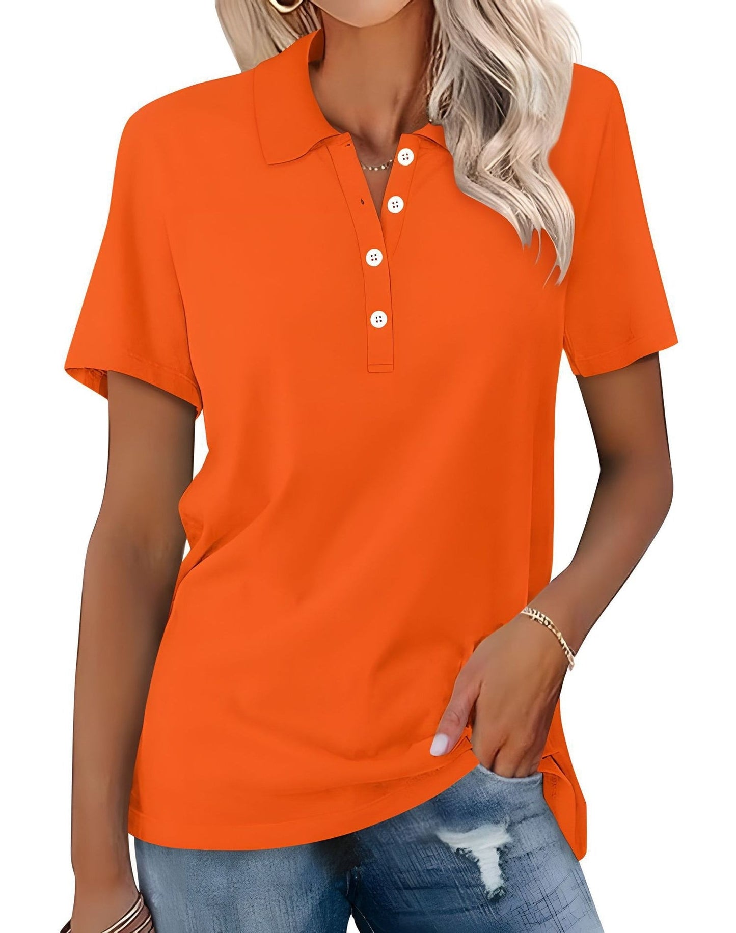 Stella - Angenehm eng geschnittenes Poloshirt für Damen